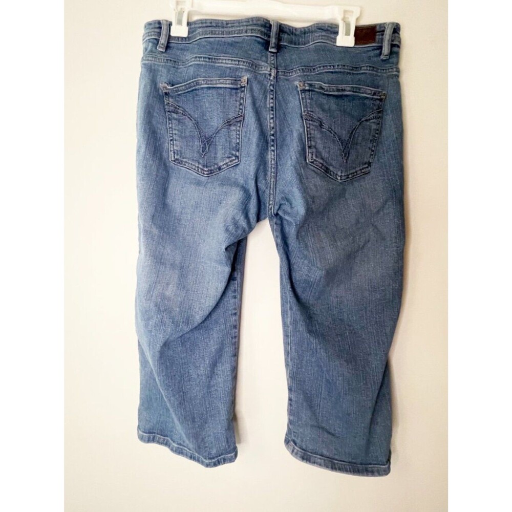 Lee Capri Jeans Women’s Lower on the Waist Cropped Denim Pants Size 12P - Picture 2 of 8